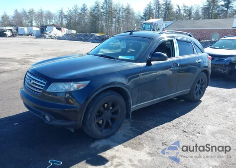 2004 Infiniti Fx35 из США, поврежденный, VIN JNRAS08W54X210713